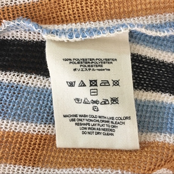 Free People Bridget Stripe Tank Top Mustard - Picture 9 of 12